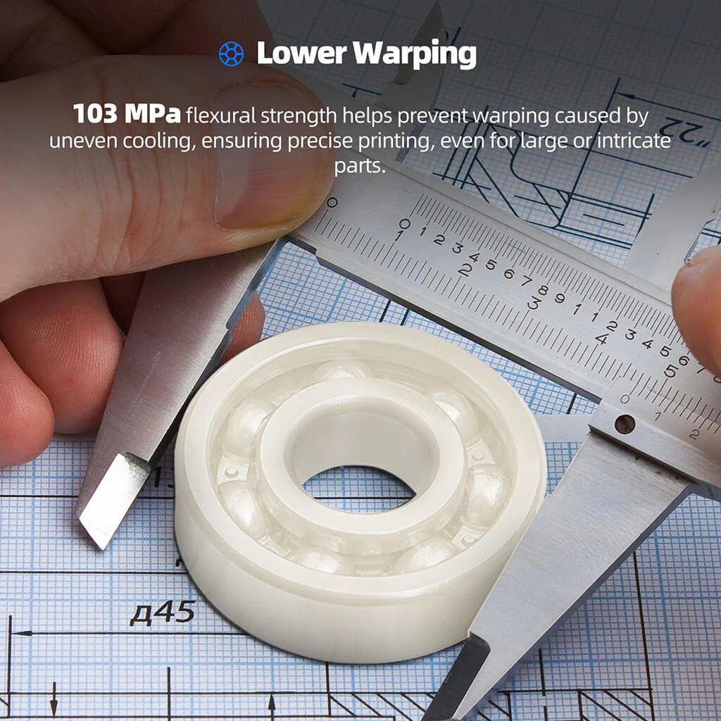 Nylon PA6/66 — Filamento resistente sin warping